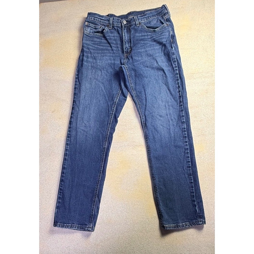 Levis 541 Athletic Taper Jeans Mens 32x32 Blue Medium Wash Denim Pants-2417